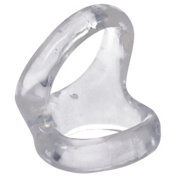 RockSolid by Doc Johnson Ballstretcher souple The Hoist Transparent
